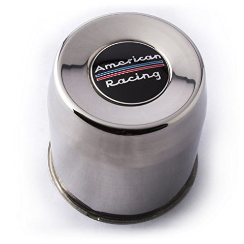 American Racing 1425002SS Stainless Steel Push Thru Center Cap Wheel Caps 4.25
